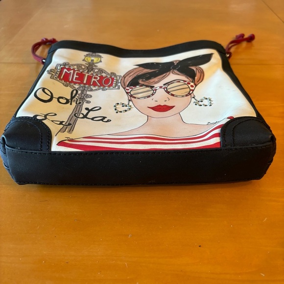 Brighton Paris Metro Ooh La La Clutch Purse - Picture 2 of 11
